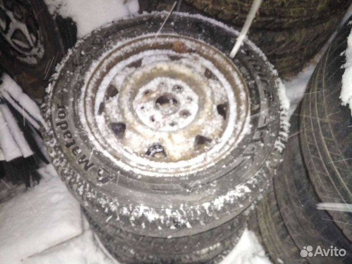 Колеса r 14 зима на Audi 80