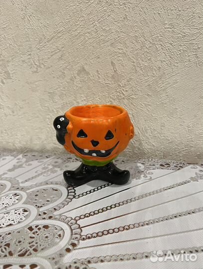 Подсвечник Halloween Pumpkin под чайную свечу