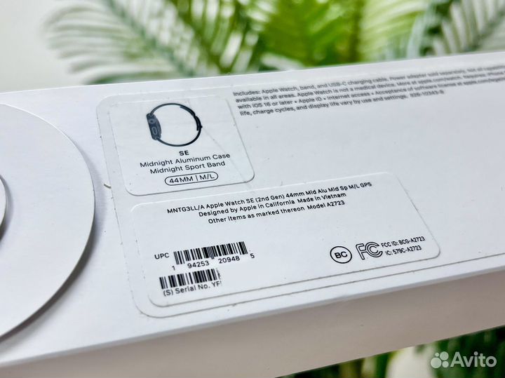Apple Watch SE 44mm Black ML
