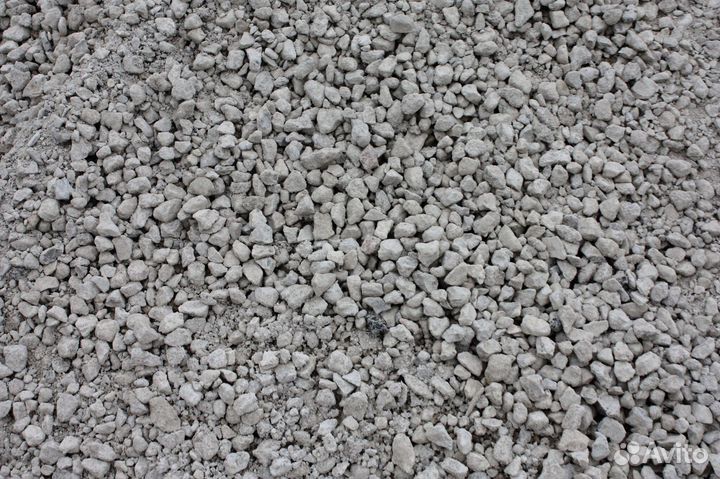 Щебень известняковый любой фракции