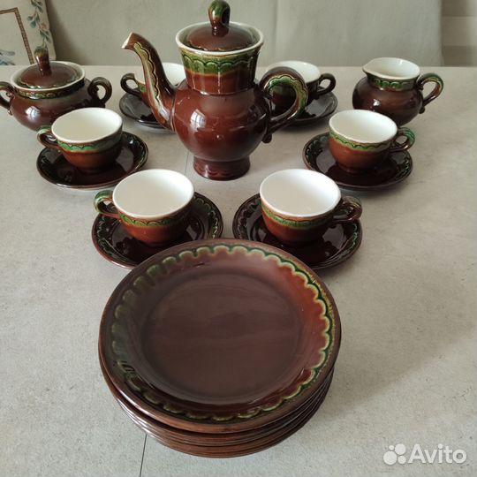 Кофейный сервиз керамика СССР