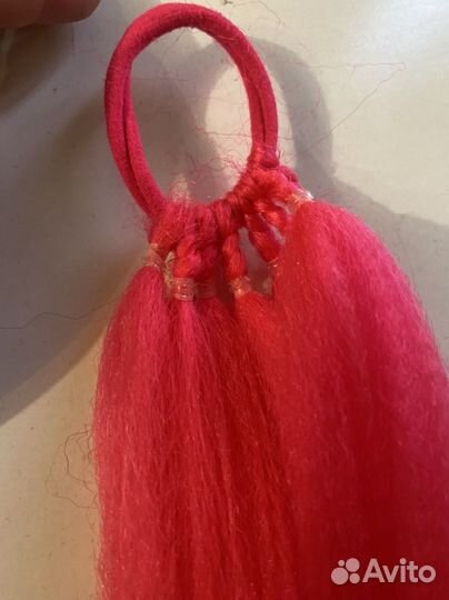 Канекалон на резинке