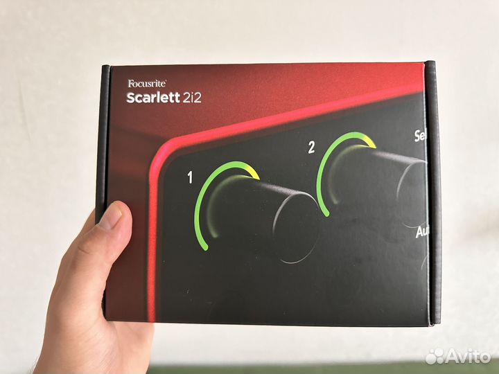 Focusrite scarlett 2i2 4th gen Новые