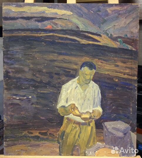 Картина. Весна в горах Армении. Папикян А.С