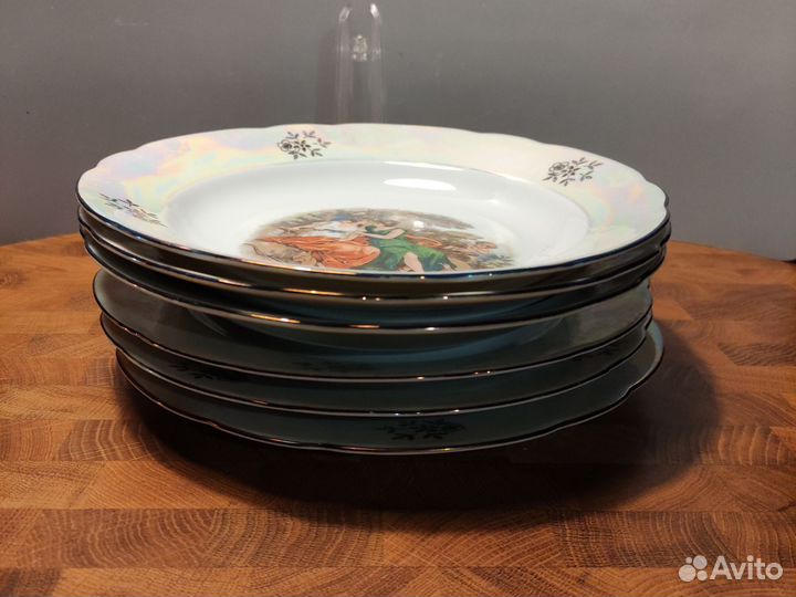 Тарелки фарфор из гдр 