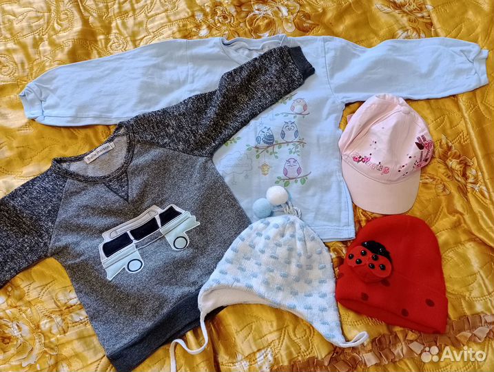 Пакет вещей 86-92-98, цена за всё