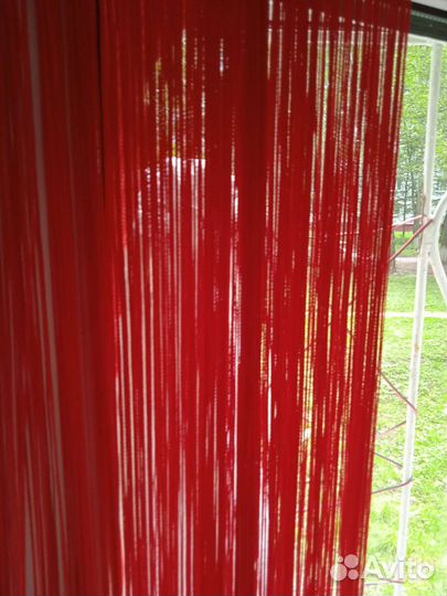 Шторы нити кисея новые
