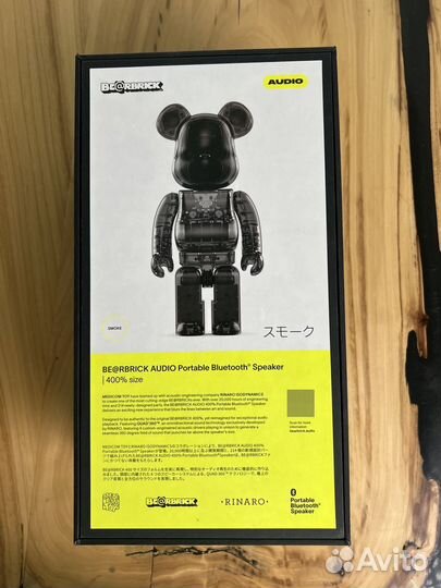 Колонка Bearbrick Audio Smoke 400% оригинал