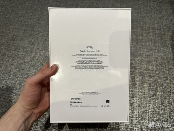 iPad 9th (64GB) WiFi Space Gray Новый