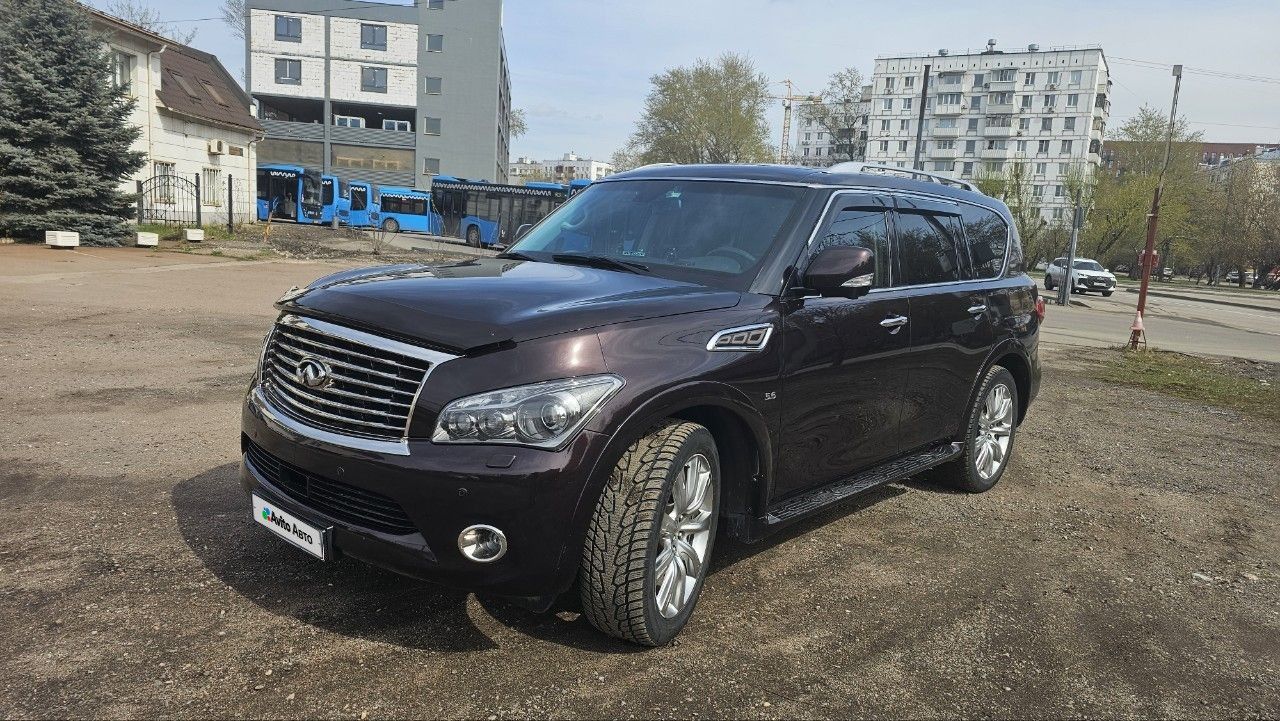 Infiniti QX80: фото из отзыва