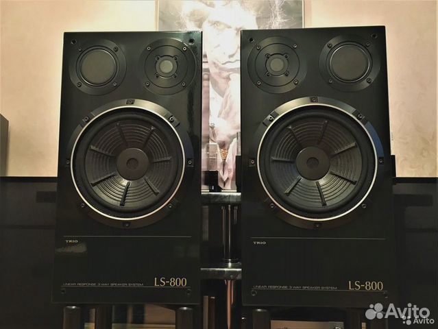 Колонки.Trio/Kenwood/ LS - 800 + подставки