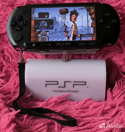 Sony PSP E1008 + 8 GB + Комплект