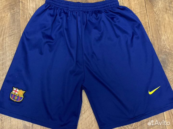 Футбольные шорты nike barcelona