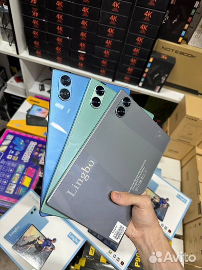 Планшет с клавиатурой lingbo 6/128GB
