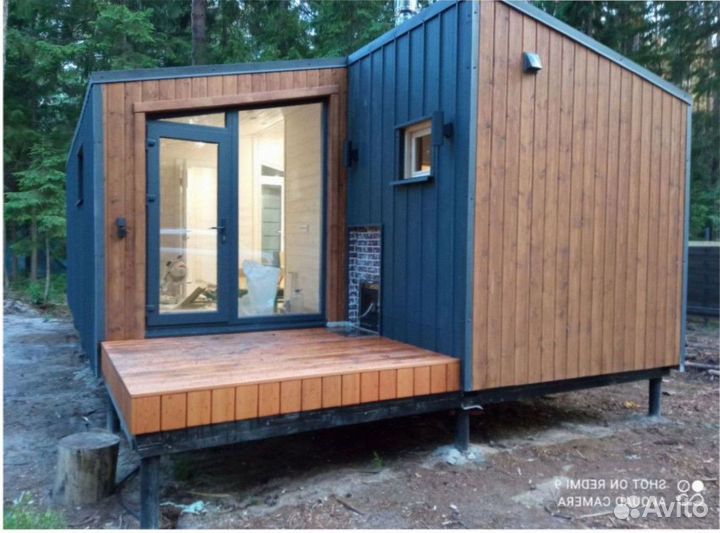 Модульный дом с доставкой 40 м кв, арт. ан-3814