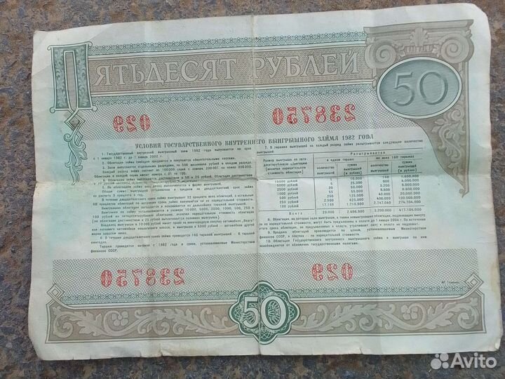 Бумажные купюры СССР