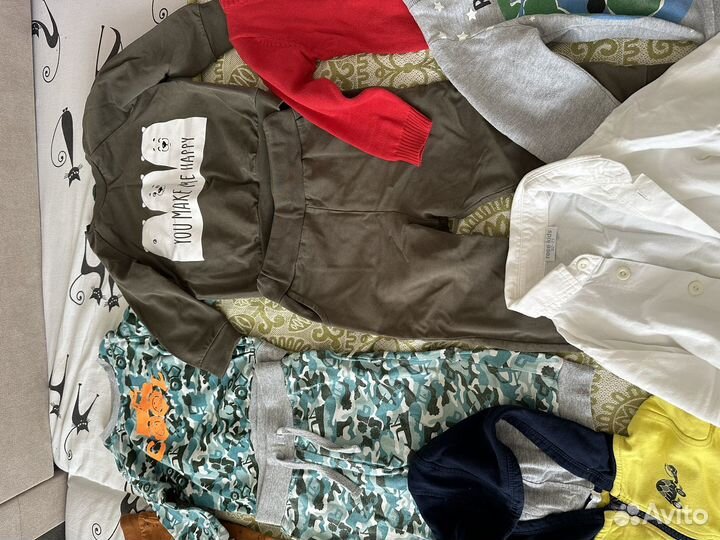 Вещи пакетом для мальчика 80-92