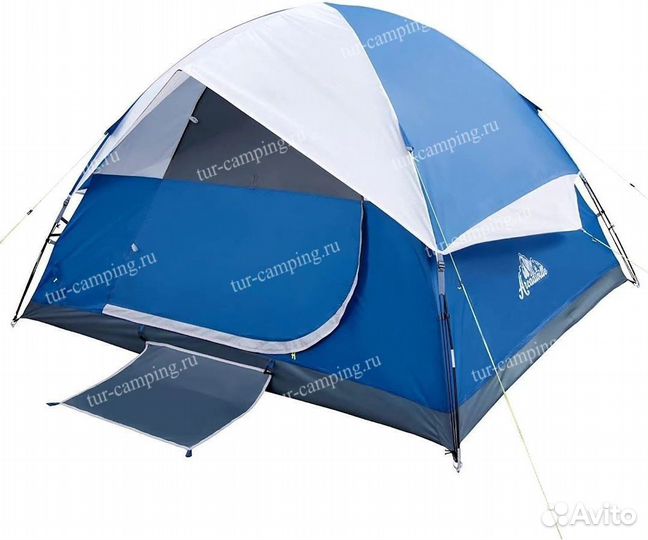 6-местная палатка CoolWalk (CW-0106-синий)