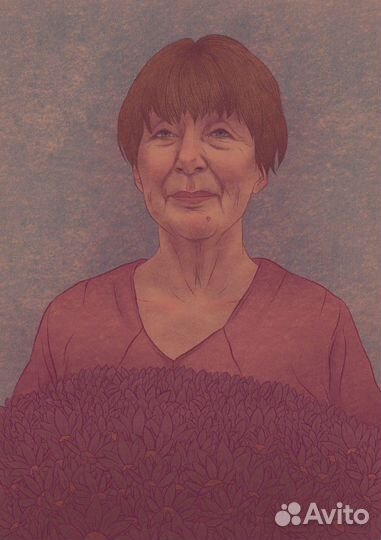 Портрет по фотографии (digital art)