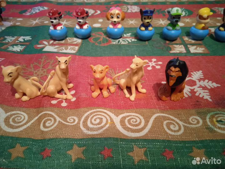 Игрушки из киндера