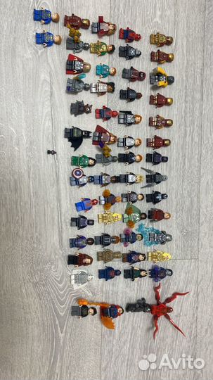 Lego minifigures marvel