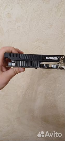 Видеокарта AMD RX550 4GB ASRock