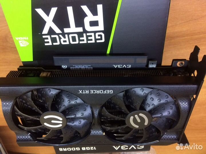 Видеокарта Evga Geforce RTX 3060 (12G-P5-3657-KR)