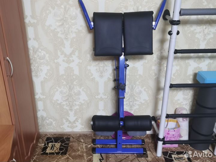 Скамья для пресса и гиперэкстензии