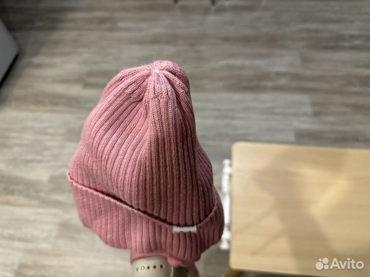 Шапка бини детская с подкладом 50-52