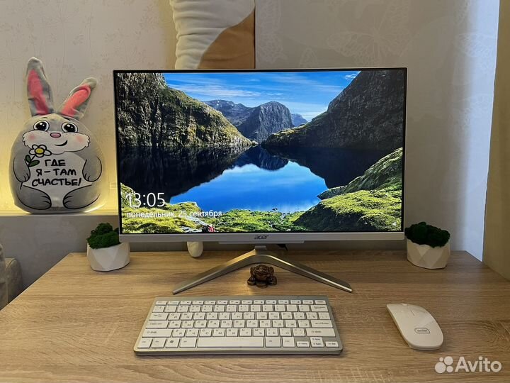 Моноблок Acer aspire c24 865