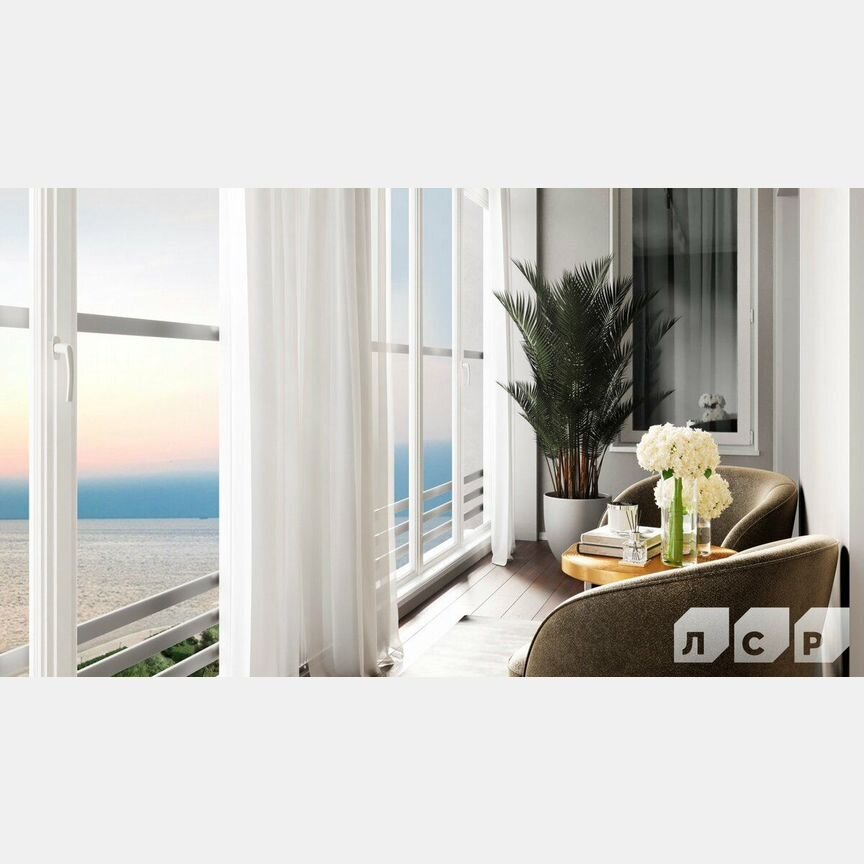 2-к. квартира, 57,3 м², 6/14 эт.