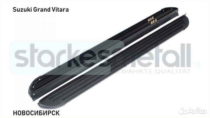 Пороги подножки Suzuki Grand Vitara Comfort