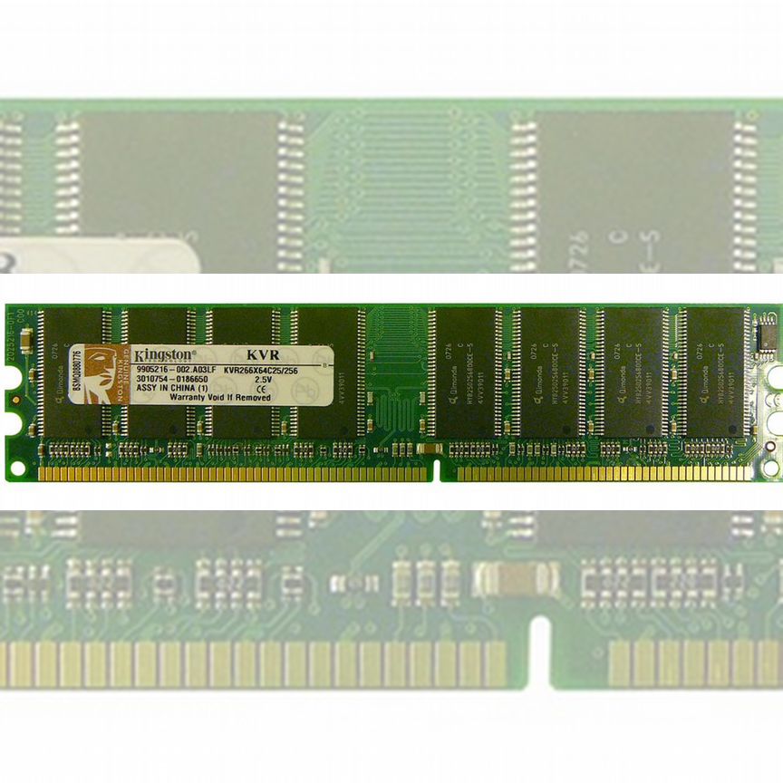 [KVR266X64C25/256] Оперативная Память Kingston 256mb Kvr266x64c25/256