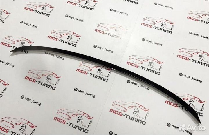 Спойлер BMW 3 series g20 Черный M-Perfomance