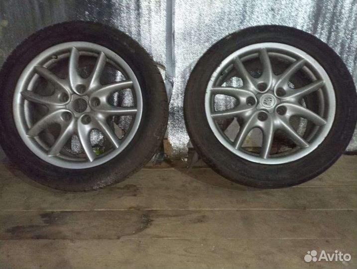 Обвес и диски на Porsche