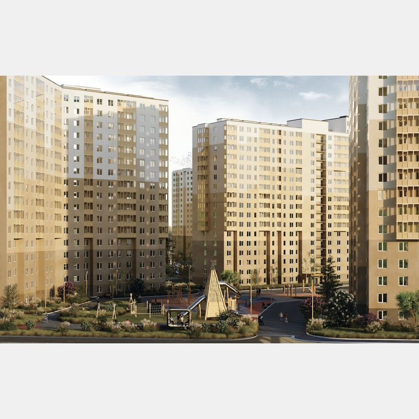 1-к. квартира, 33 м², 15/17 эт.