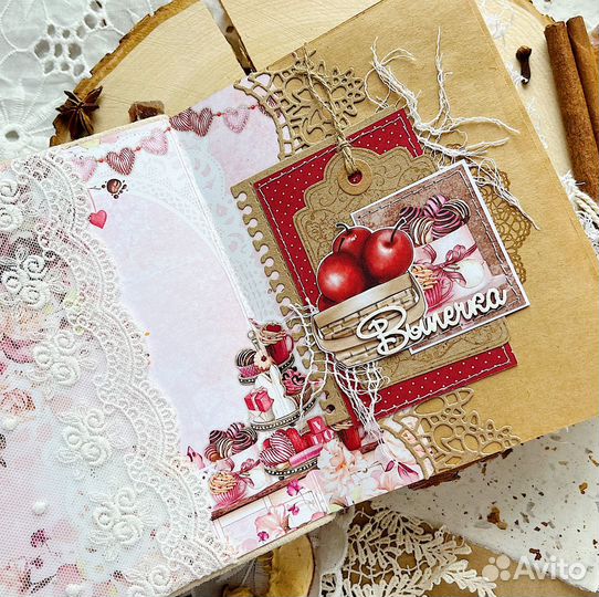 Кулинарный блокнот ручной работы