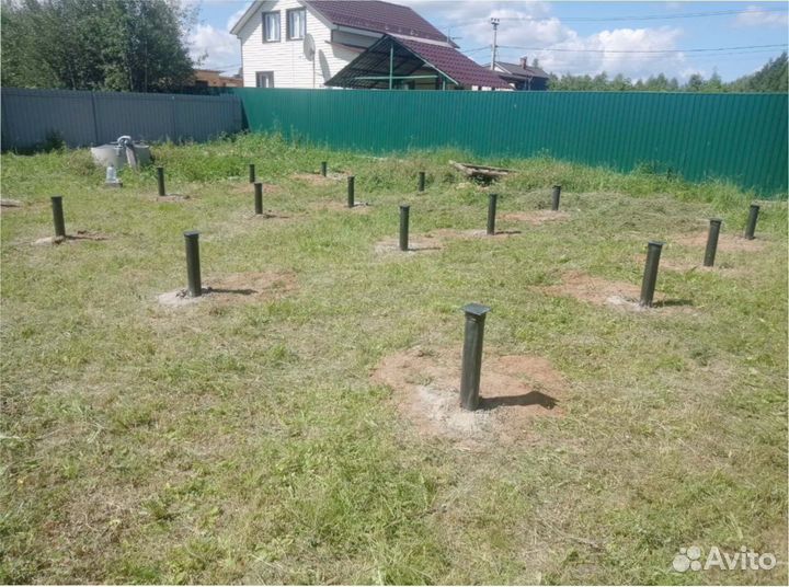 Винтовые сваи под ключ + монтаж