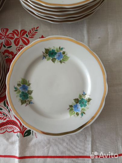 Столовый сервиз фарфор СССР