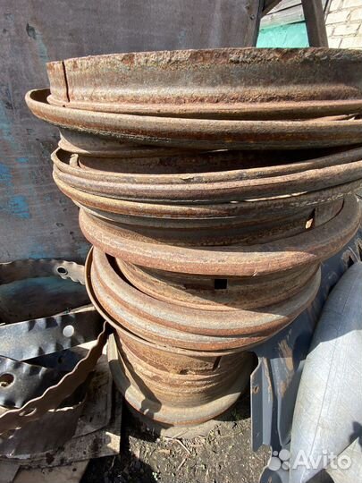 Диски под клинья на камаз бу