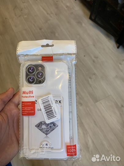 Чехол на любой iPhone, с картхолдером
