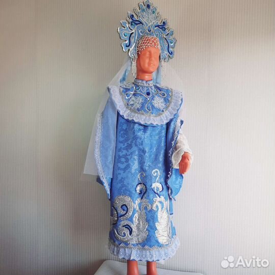 Костюм снегурочки рост 110-168