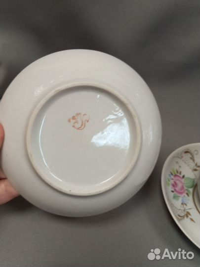 Кофейные пары Роспись Фарфор СССР