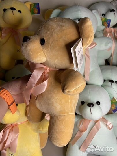 Игрушка плюшевый медведь новый