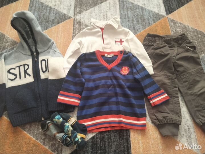 Вещи пакетом на мальчика 2 года