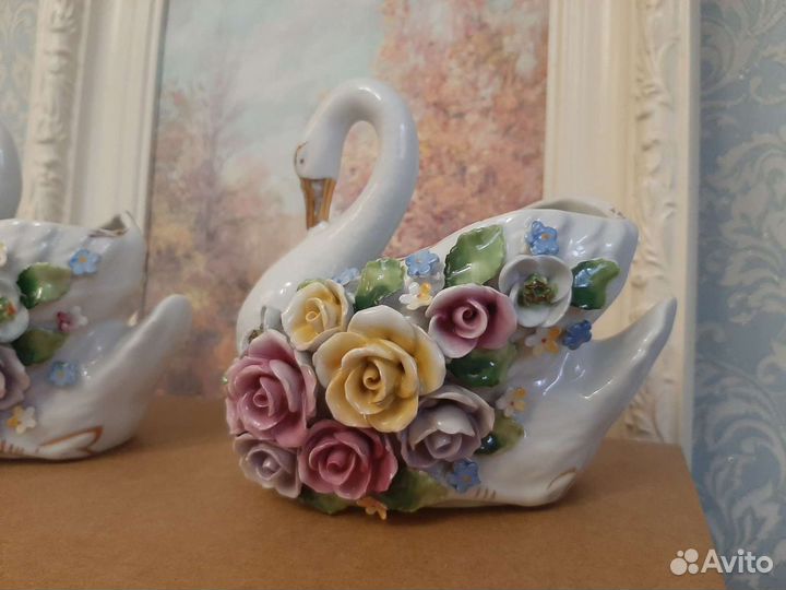 Ваза Конфетница фарфор гдр