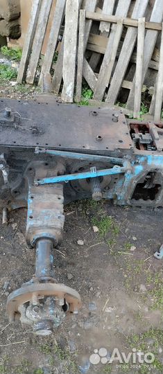 Задний мост с кпп мтз 80
