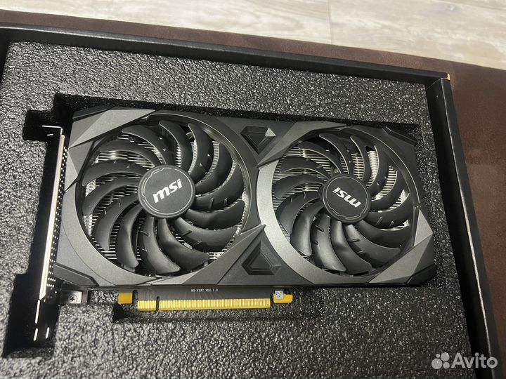 Видеокарта msi geforce rtx 3060 ventus 2x