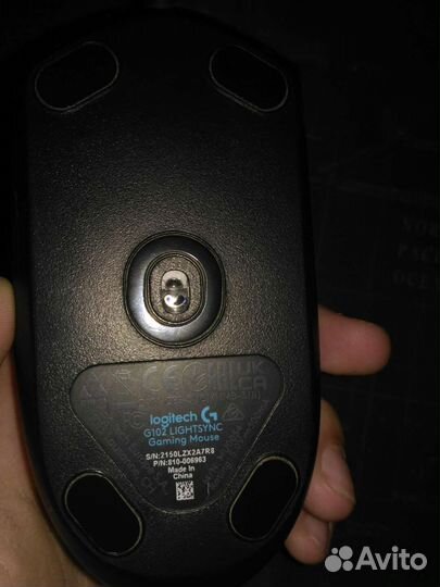 Игровая мышь logitech g102