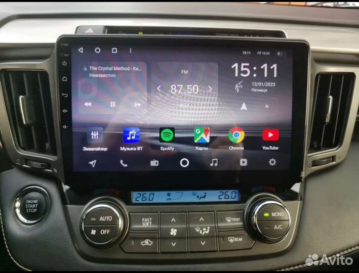 Новая магнитола для Toyota Rav 4, Camry